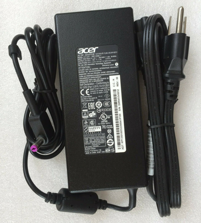 New Original Acer 135W AC/DC Adapter for Acer Aspire VX5-591G Series ADP-135KB T