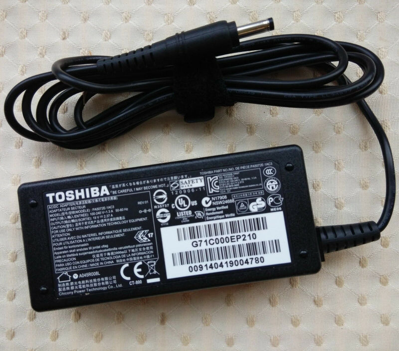 @New Original OEM Toshiba 45W 19V Cord/Charger Chromebook CB30-B (PLM02U-007008)