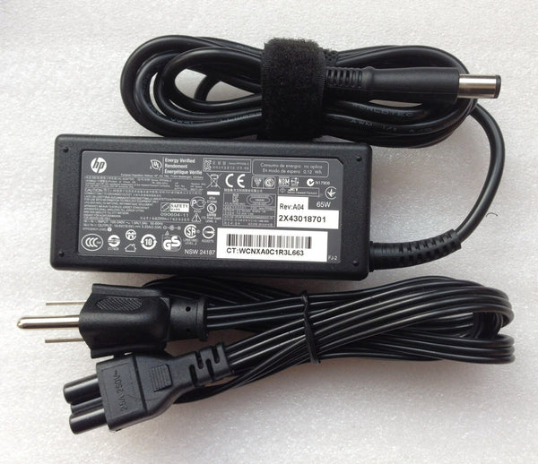 Original Genuine OEM HP 65W AC Power Adapter Charger for HP 2000-2b10CA Notebook