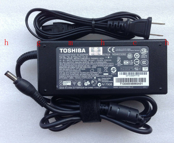 Original Toshiba 19V 6.32A AC Adapter for Toshiba Satellite P50-ABT2N22 Notebook