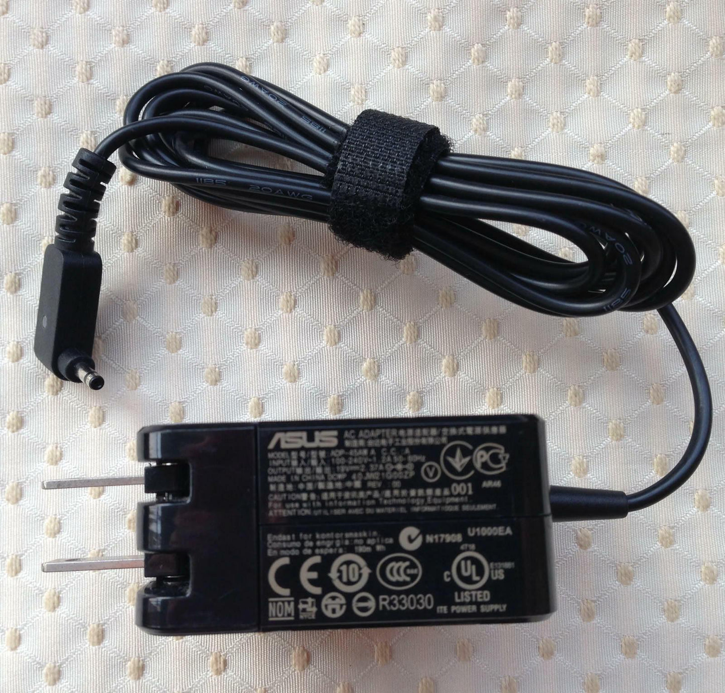 New Original OEM ASUS 19V 2.37A AC/DC Adapter for ASUS Zenbook UX31E-DH72 Laptop