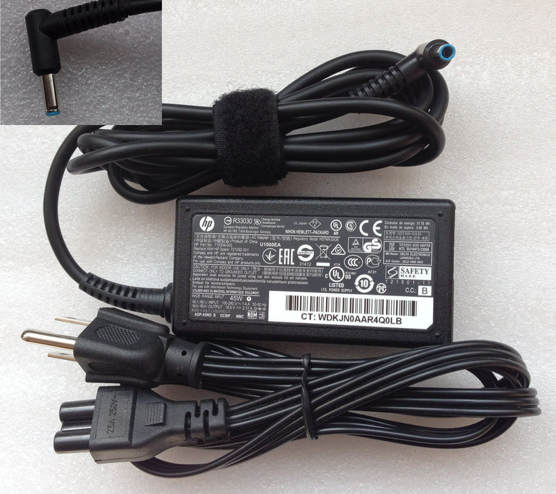 @Original Genuine OEM HP 45W Cord/Charger Split 13-m110BR X2 Touchscreen Laptop