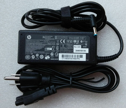 New Original Genuine OEM 65W AC Power Adapter for HP Pavilion 17-E150US Notebook