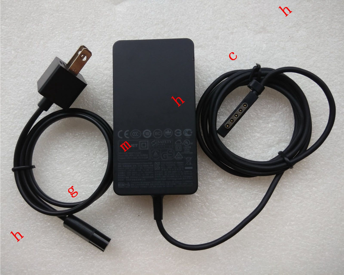 @New Original OEM Microsoft 1536 48W Cord/Charger Surface Pro 2,7EX-00001 Tablet