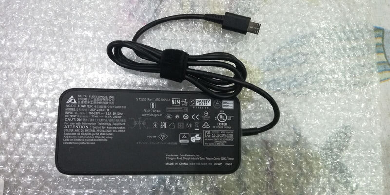 New Original MSI GE66 Raider ADP-230GB D 230W 20V 11.5A Ac Adapter charger cord