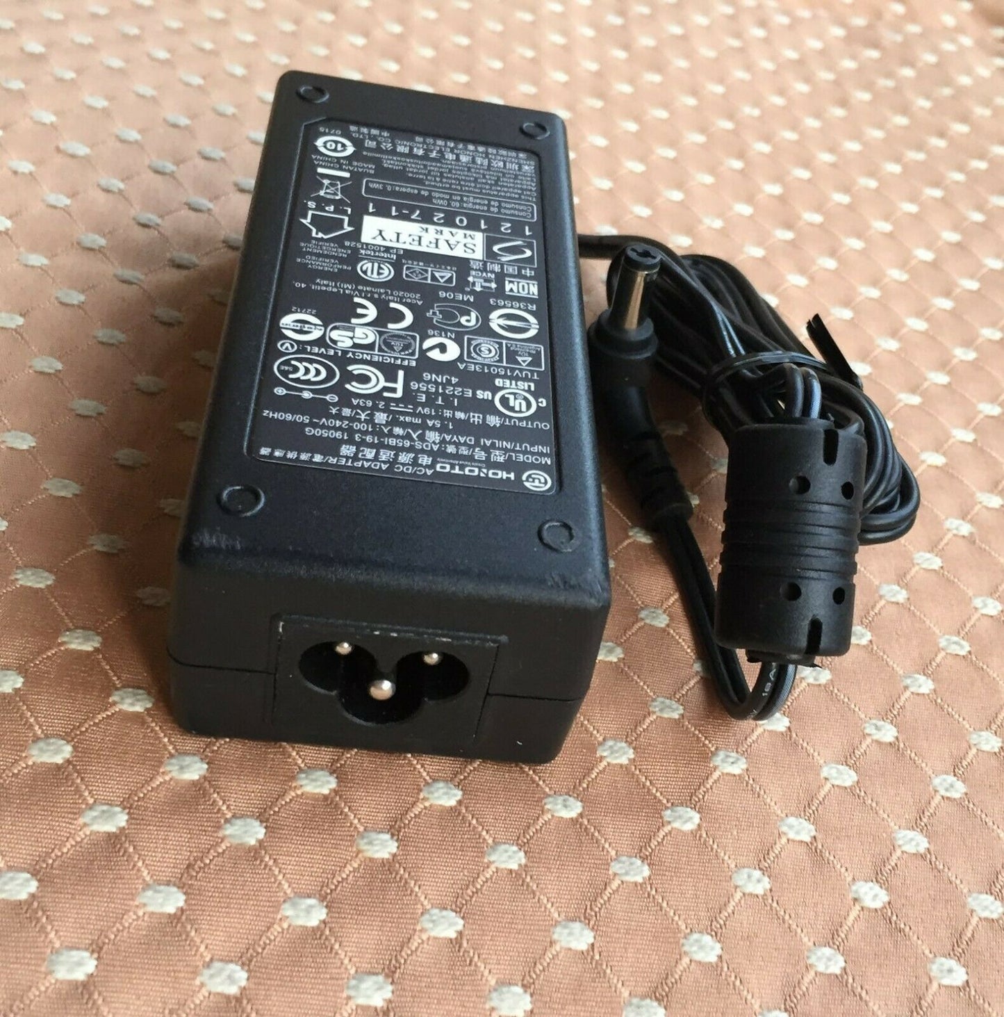 @New Original OEM 19V 2.63A AC Adapter&Cord/Charger for Acer S236HLR LCD Monitor