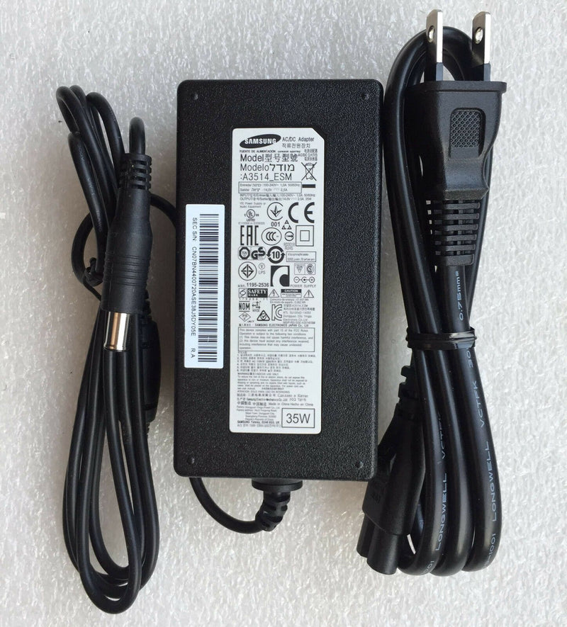 Original Samsung 14V AC Adapter for Samsung LS27E310HZG/ZA LED Monitor,A3514_ESM