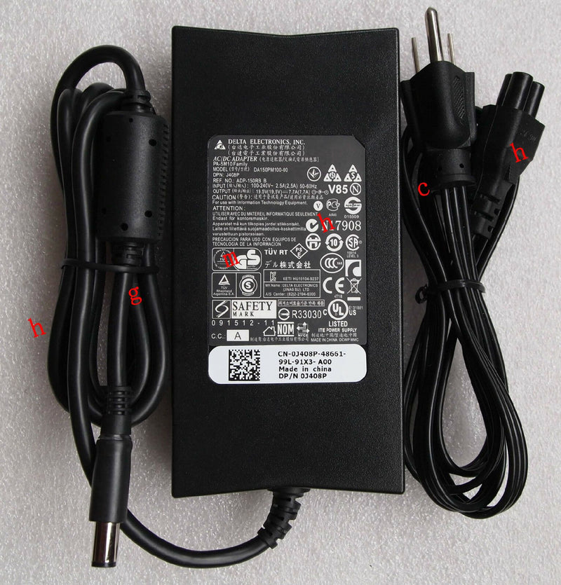Original Genuine OEM 150W AC Adapter Charger for Dell Alienware M15X/M14X Laptop