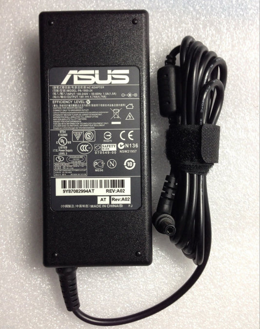 Original Genuine 90W AC Adapter Cord for Asus N56VM/N56VZ/N46VM/N46VZ/i3/i5 OEM