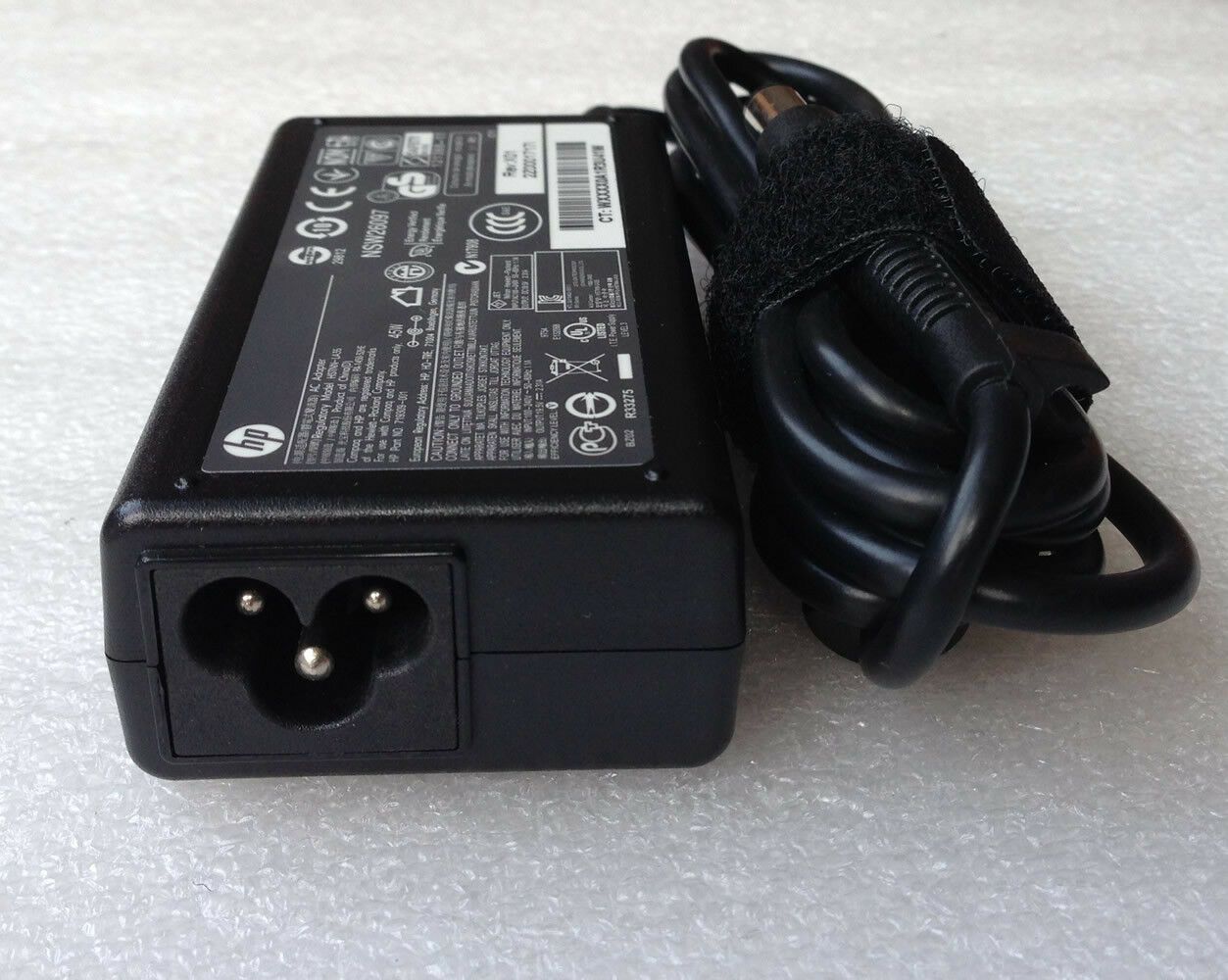 Original OEM HP EliteBook 740 G1,HSTNN-LA35,696694-001 45W Smart AC Adapter&Cord