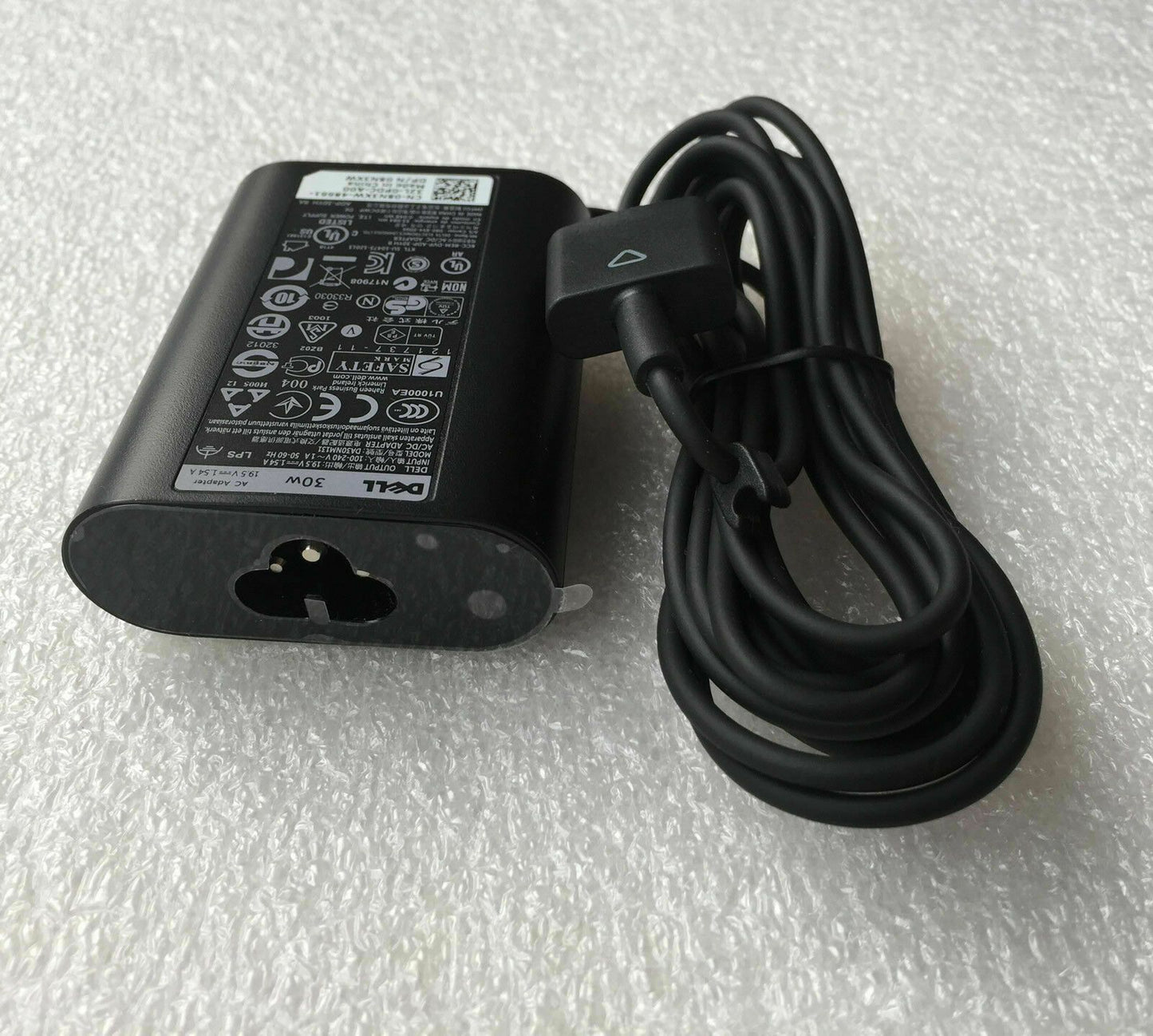 New Original OEM Dell 30W 19.5V AC Adapter Cord for Dell Latitude 10 ST2/T05G001