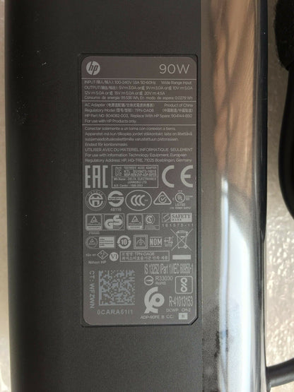 New Original HP AC/DC Adapter for HP Spectre x360 15-BL062NR 904144-850 TPN-DA08