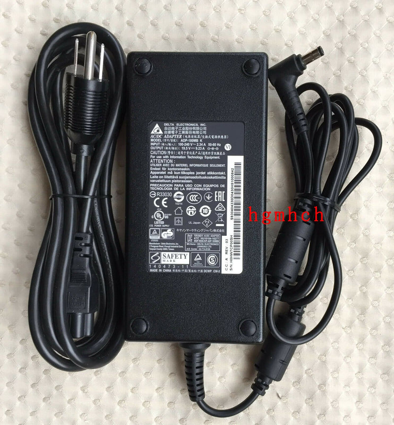 @New Original MSI GS73VR 7RF-225US,ADP-180MB K,Delta 19.5V 9.23A AC Adapter&Cord