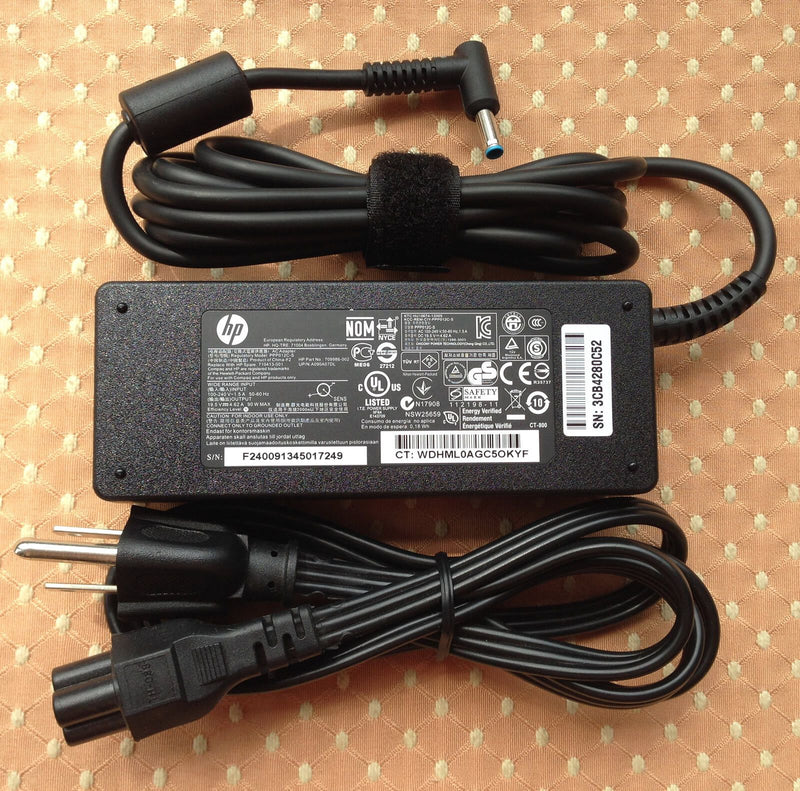 Original Genuine 90W 19.5V 4.62A AC Power Adapter for HP ENVY 15-J084ca Notebook