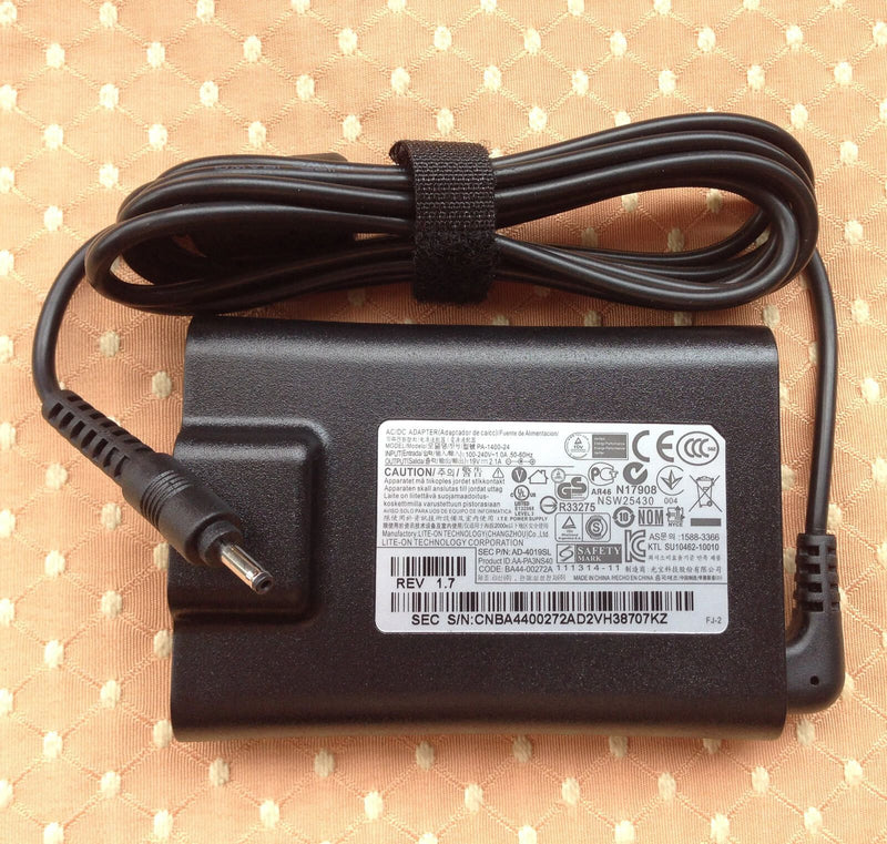 #New Original Genuine OEM 40W AC/DC Adapter for Samsung NP900X3A-A04US Ultrabook