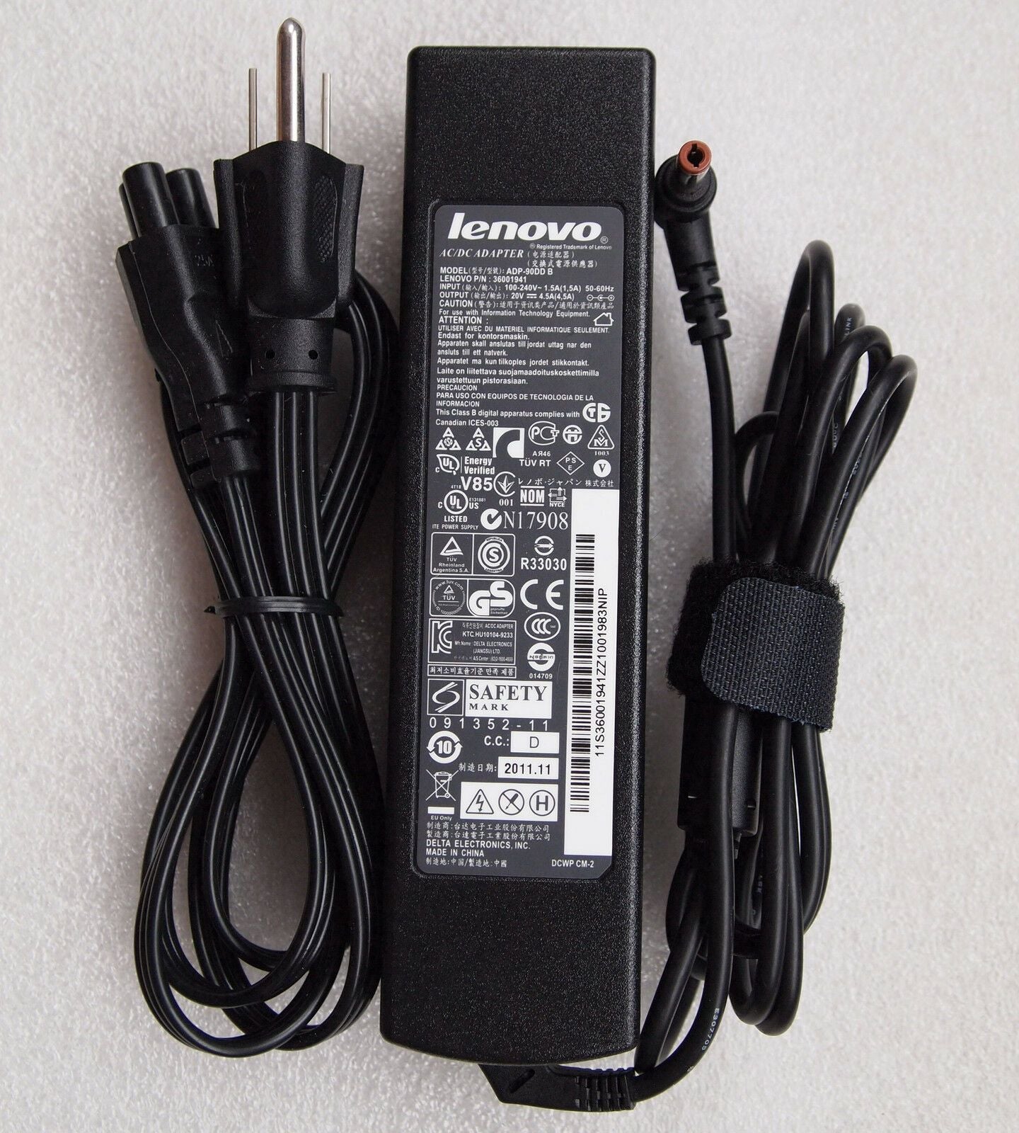 New Original OEM Cord/Charger Lenovo IdeaPad Y570 Y560D G480/G485/G580/G585/G780