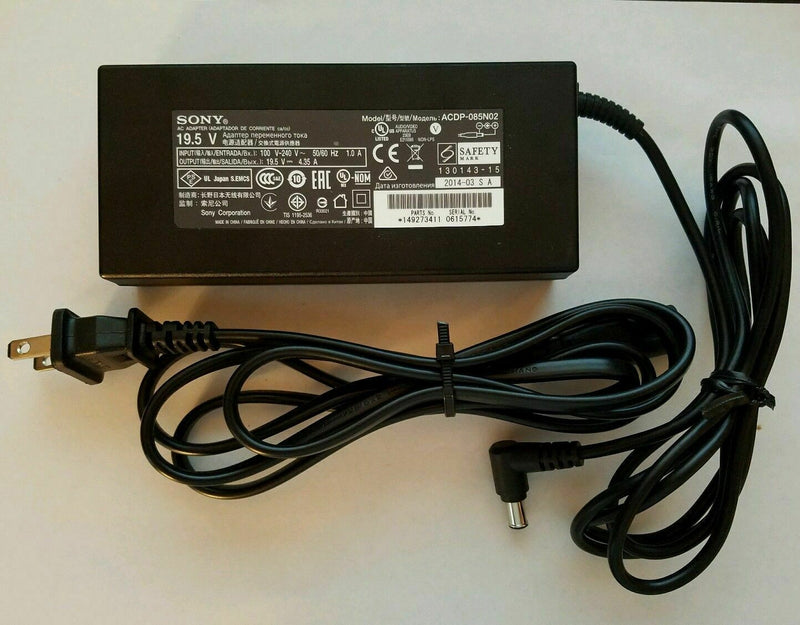New Original OEM Sony 19.5V AC/DC Adapter for Sony Bravia KDL-49WD756 LCD-LED TV