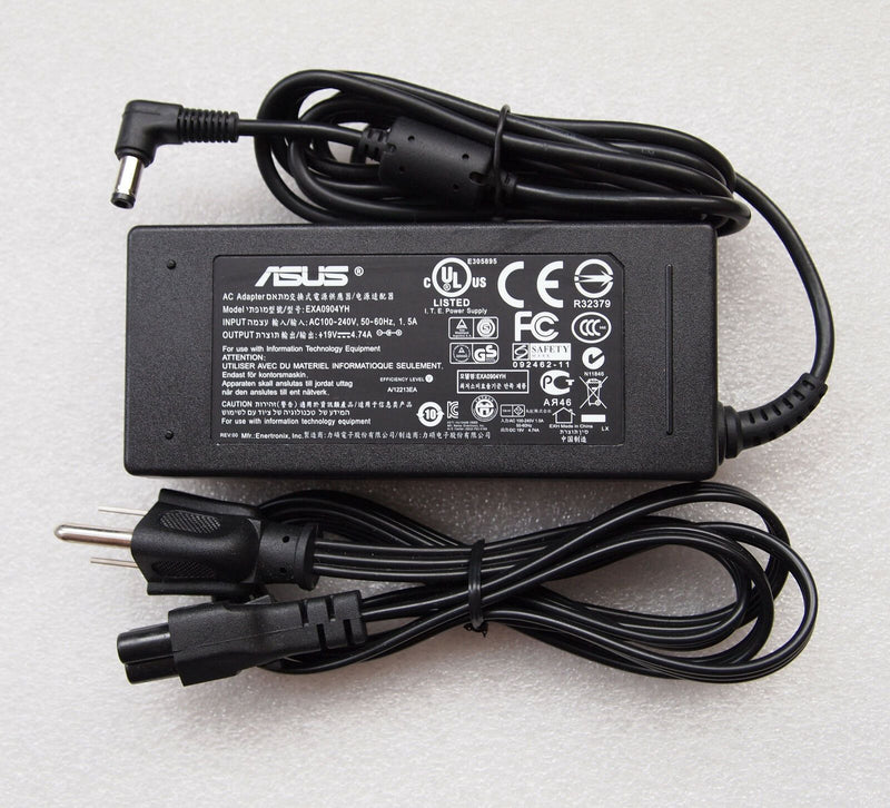 Original Genuine OEM ASUS 90W Power Cord/Charger K55A-DH71,EXA0904YH Notebook PC