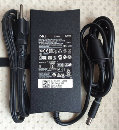 Original OEM Dell Inspiron 15-7567 P65F001,VJCH5,LA130PM121 130W AC Adapter&Cord