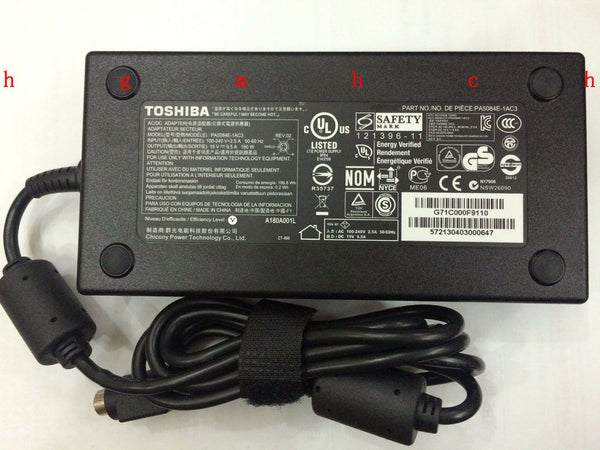 @Original OEM Toshiba 180W Cord/Charger Qosmio X775-3DV78,X775-3DV80,X775-3DV82