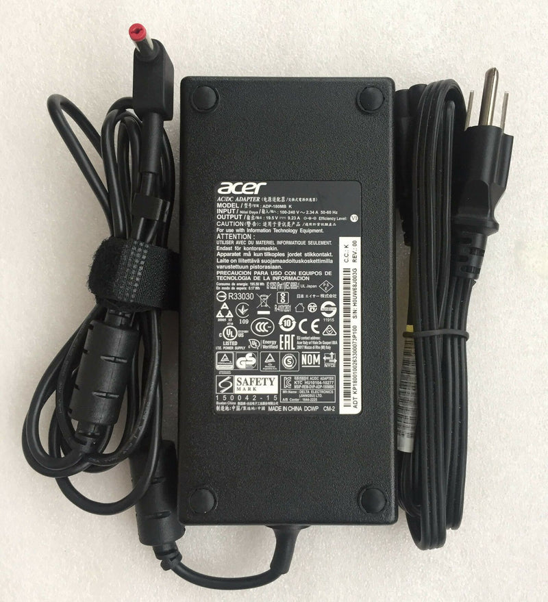 Original Acer 180W AC Adapter for Predator Helios 300 PH315-51-56KX,ADP-180MB K