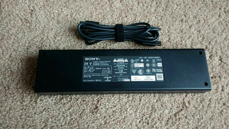 Original Sony 24V AC/DC Cord/Charger Bravia XBR-65X900E Smart LED 4K Ultra HD TV