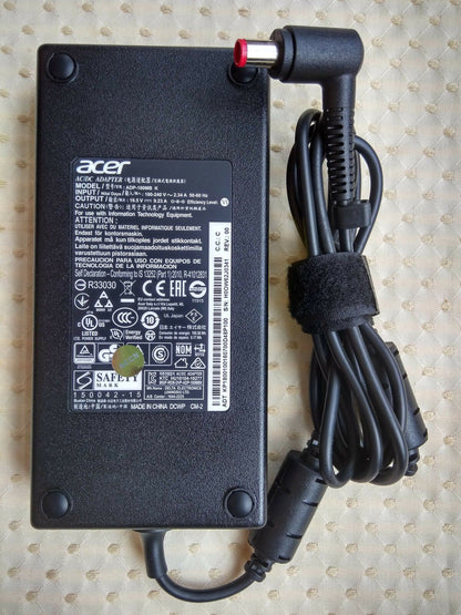 Original OEM Acer Predator 15 G9-592 G9-592G,ADP-180MB K, AC Adapter & Cord 180W