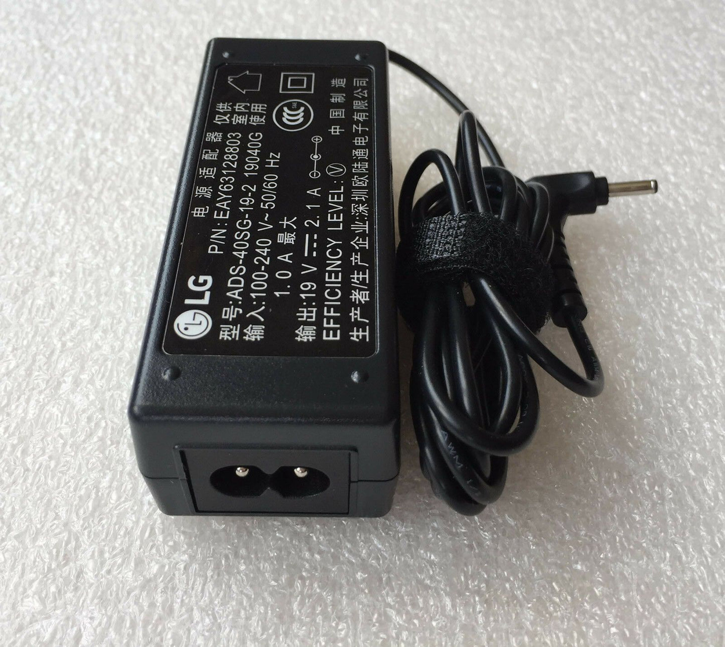 Original OEM LG 40W 19V AC/DC Adapter&Cord for LG gram 14Z970-A.AAS7U1 Ultrabook