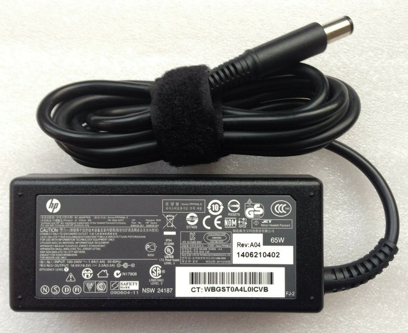 New Original HP 65W 18.5V Smart AC Adapter for HP ProBook 5310m/BK965US Notebook