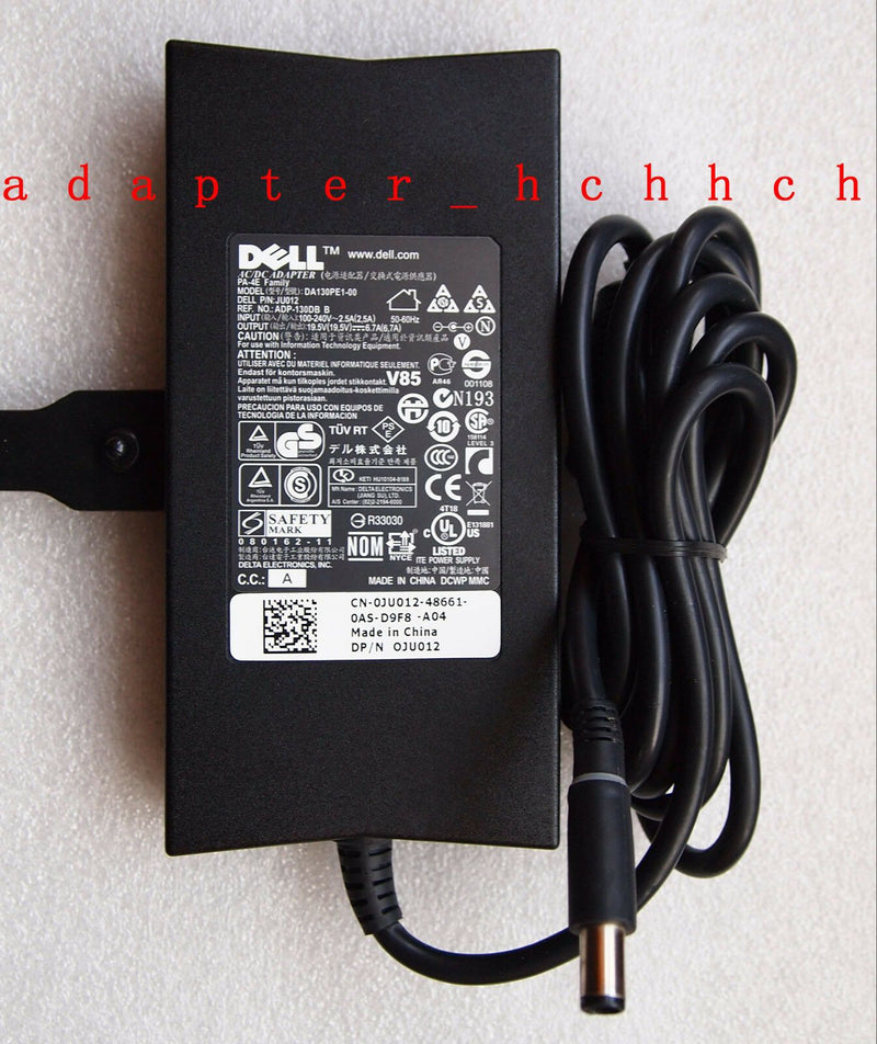 New Original Dell 130W AC Adapter for Dell XPS 15(L501X),DA130PE1-00,JU012,PA-4E