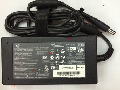 Original OEM HP 120W 19.5V AC Adapter for HP ZBook 15,L4L33US Mobile Workstation