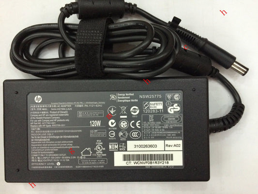 Original OEM HP 120W 19.5V AC Adapter for HP ZBook 15,L4L33US Mobile Workstation