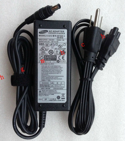 60W Original Genuine OEM AC Adapter Charger Samsung NP-R540-JA04US R540-JA04