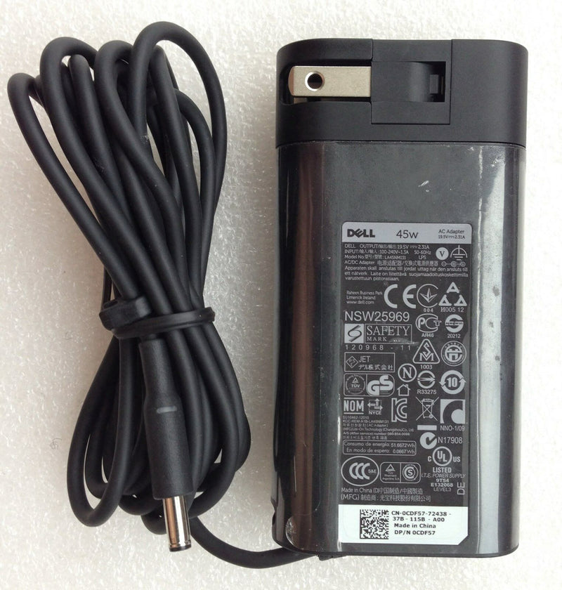 Original OEM Dell 45W 19.5V AC/DC Adapter for Dell XPS 13,P54G,P54G002 Ultrabook