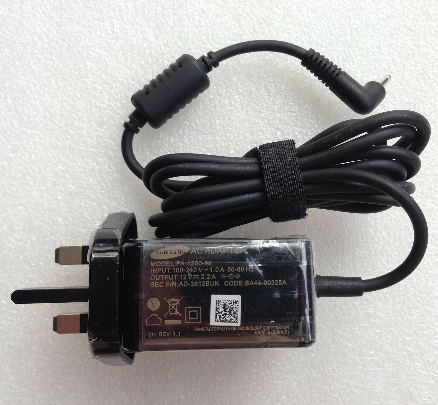 New Original Samsung Cord/Charge Chromebook XE500C13-K01US,PA-1250-96,AD-2612BUK