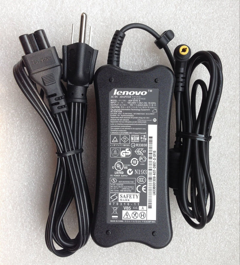 Original AC/DC Power Adapter Supply battery charger Lenovo 3000 G550 N500 Series
