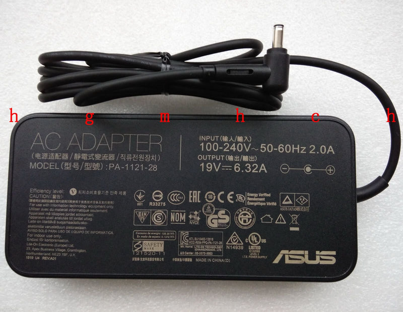 @Original OEM ASUS 19V 6.32A AC Adapter for ASUS ROG Strix GL553VE-DS74 Notebook