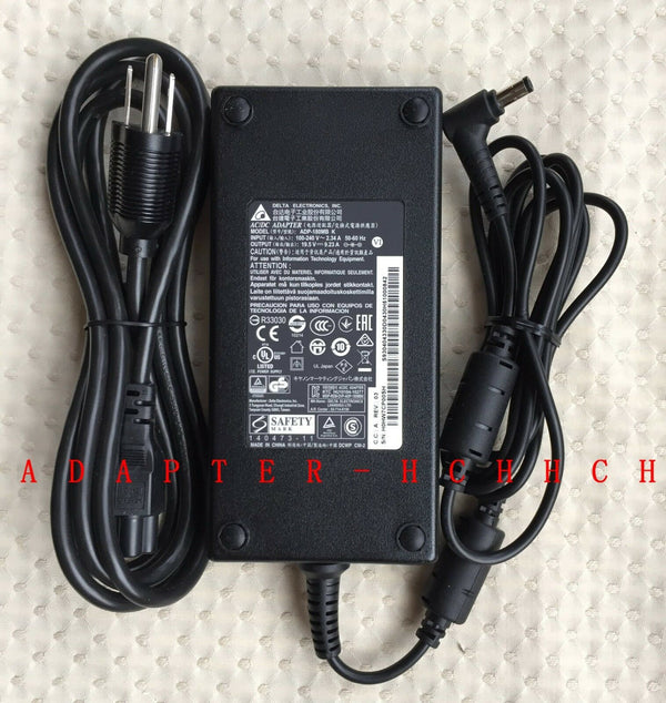 Original OEM Delta 180W AC/DC Adapter for MSI GE62VR Apache CAMO-644,ADP-180MB K