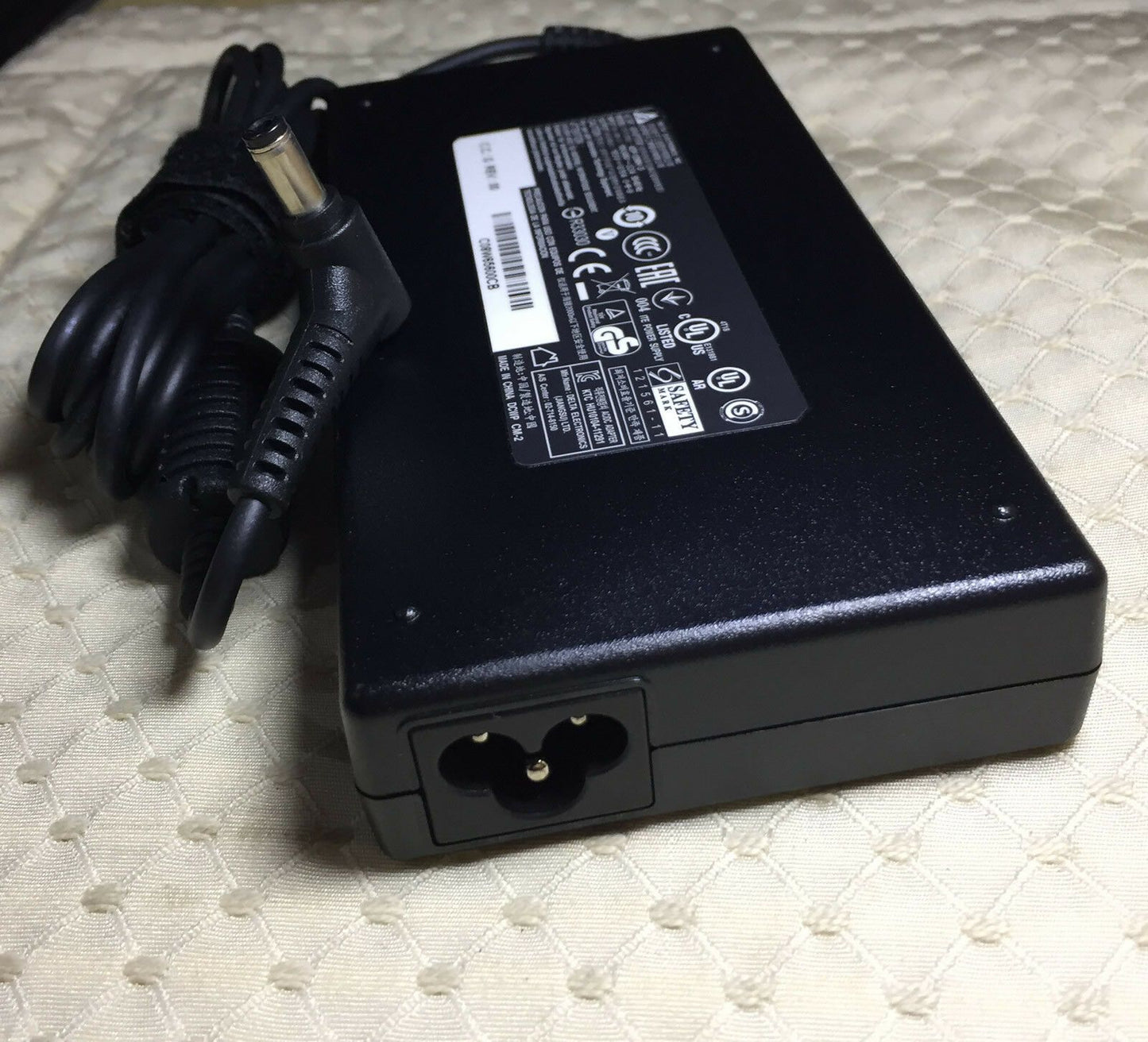 Original OEM Delta 120W 19.5V AC Adapter&Cord for MSI GL62 6QF-627US,ADP-120MH D