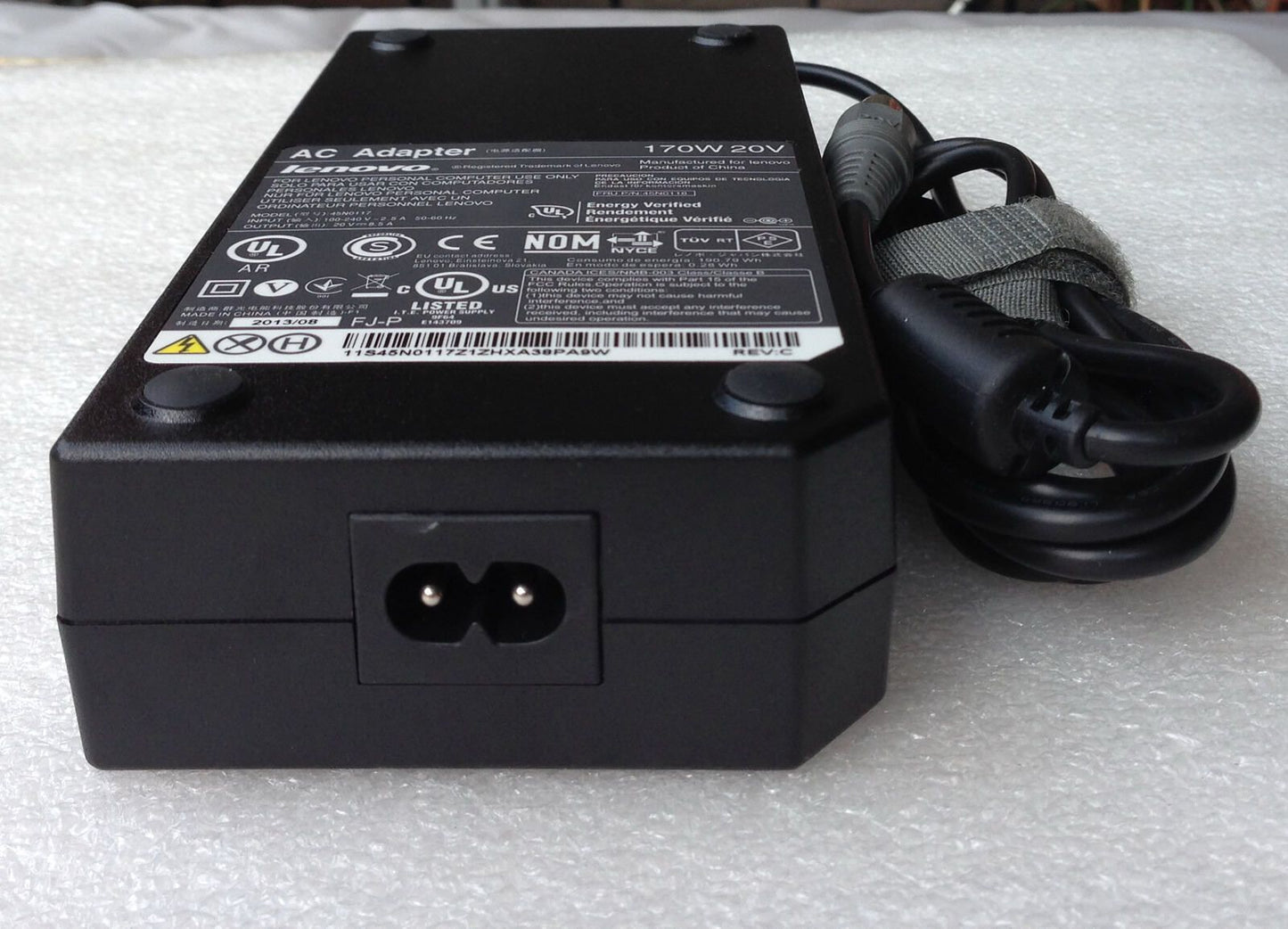 Original OEM Lenovo 170W AC Adapter for Lenovo ThinkPad 0A36227/45N0114/45N0118