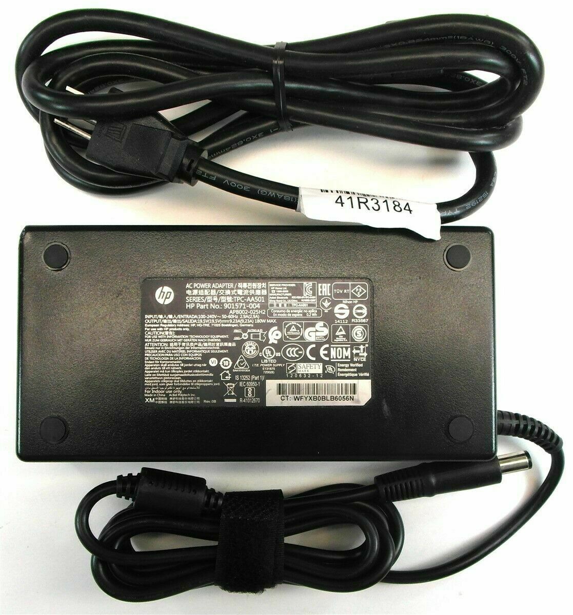 Original HP 180W AC Adapter for HP EliteOne 1000 G1,901571-004,L08438-001 AIO PC