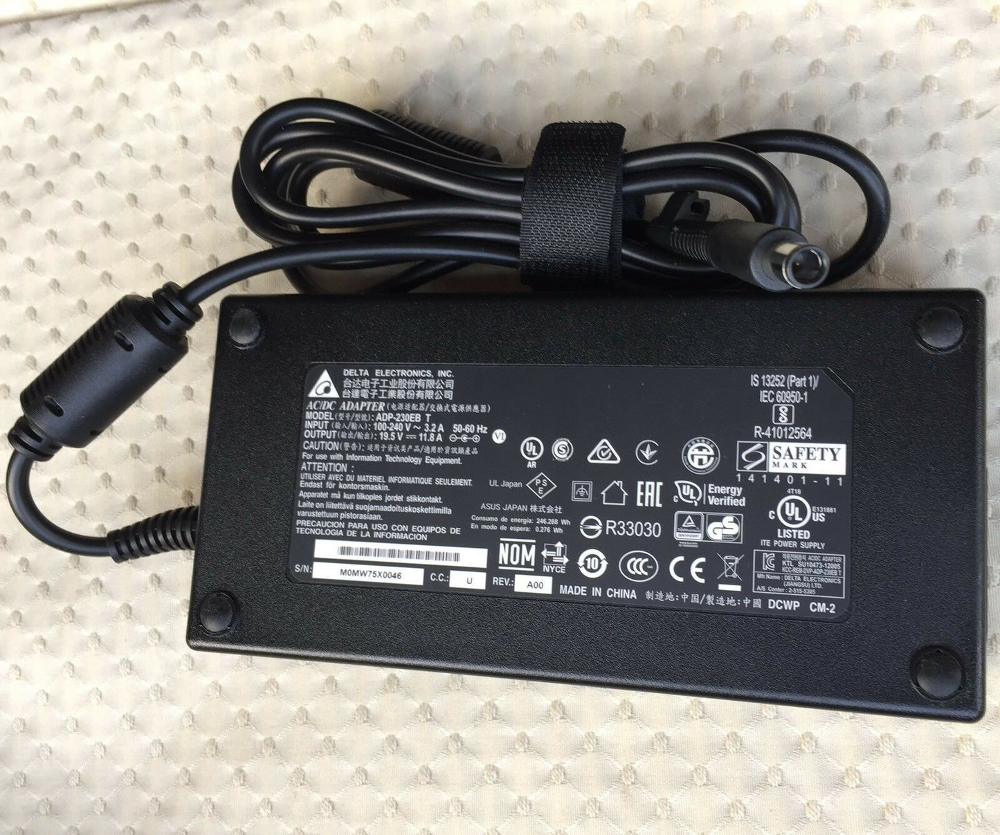 Original OEM Delta ASUS 230W AC/DC Adapter for ASUS ROG G20CI-SG007T,ADP-230EB T