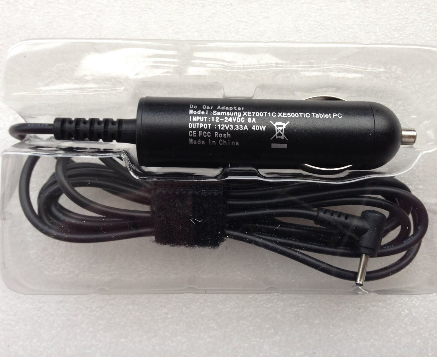 Original OEM Car Charger Samsung ATIV Smart PC XQ500T1C-F51,XQ500T1C-F53 Laptop