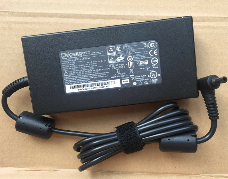 New Original Chicony 230W 19.5V AC Adapter&Cord for MSI GS65 Stealth 8SG/RTX2080