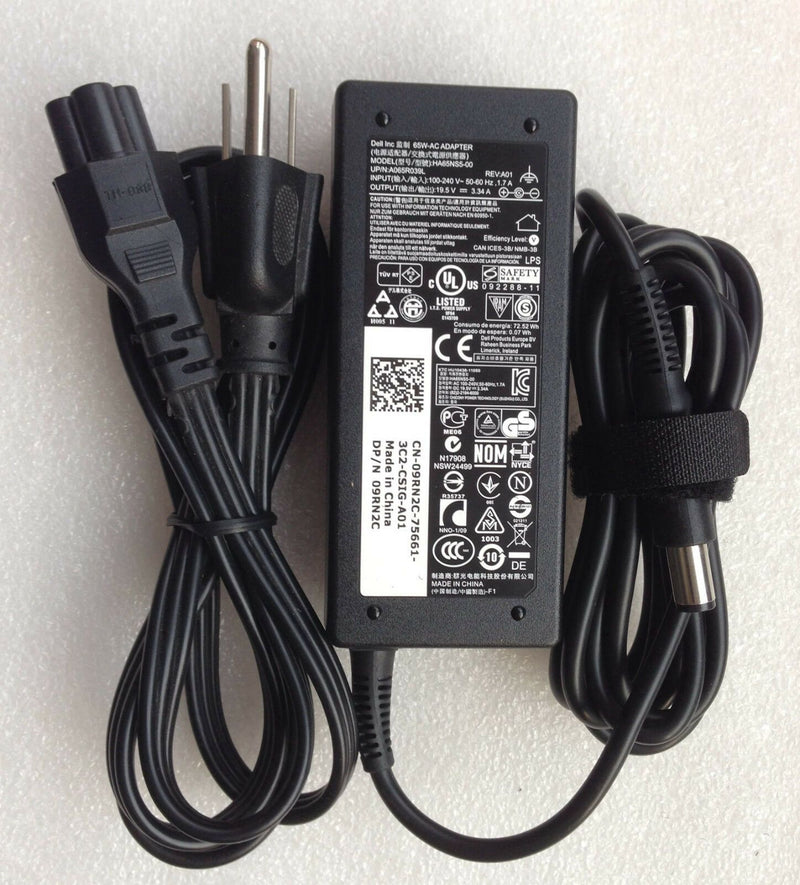 @Original OEM Dell 65W 19.5V 3.34A AC Adapter for Dell Inspiron 14-3421 Notebook