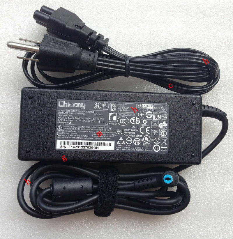 @Original Genuine OEM 90W 19V AC Adapter for Acer Aspire V5-552PG-8405 Notebook