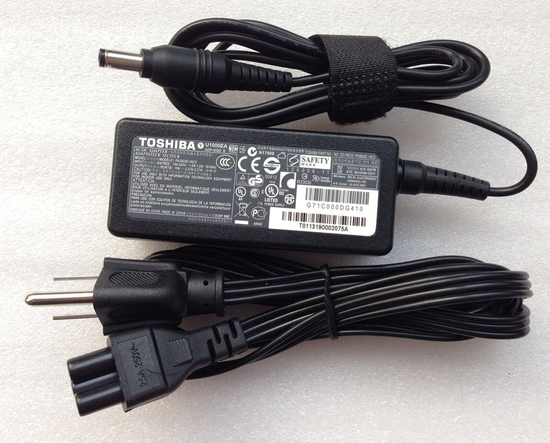 Original OEM Toshiba PA3822E-1AC3,N17908,ADP-45SD,R33030 45W AC/DC Adapter+Cord
