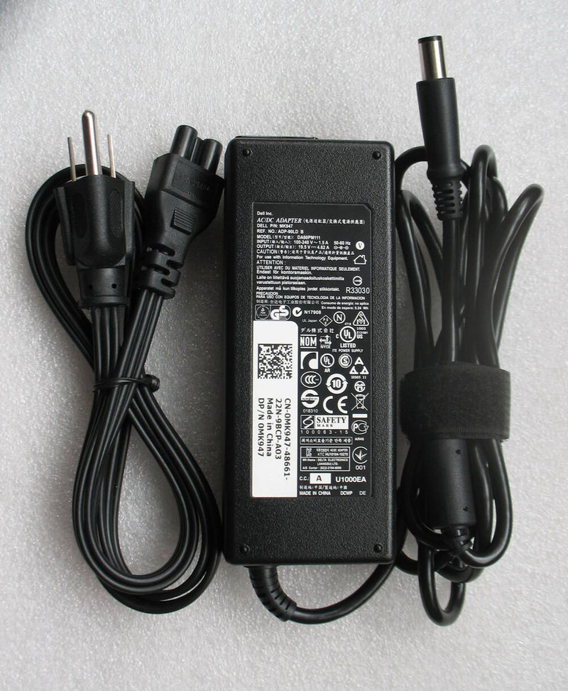Original Genuine OEM AC/DC Power Adapter+Cord for Dell XPS15z-7501ELS Ultrabook