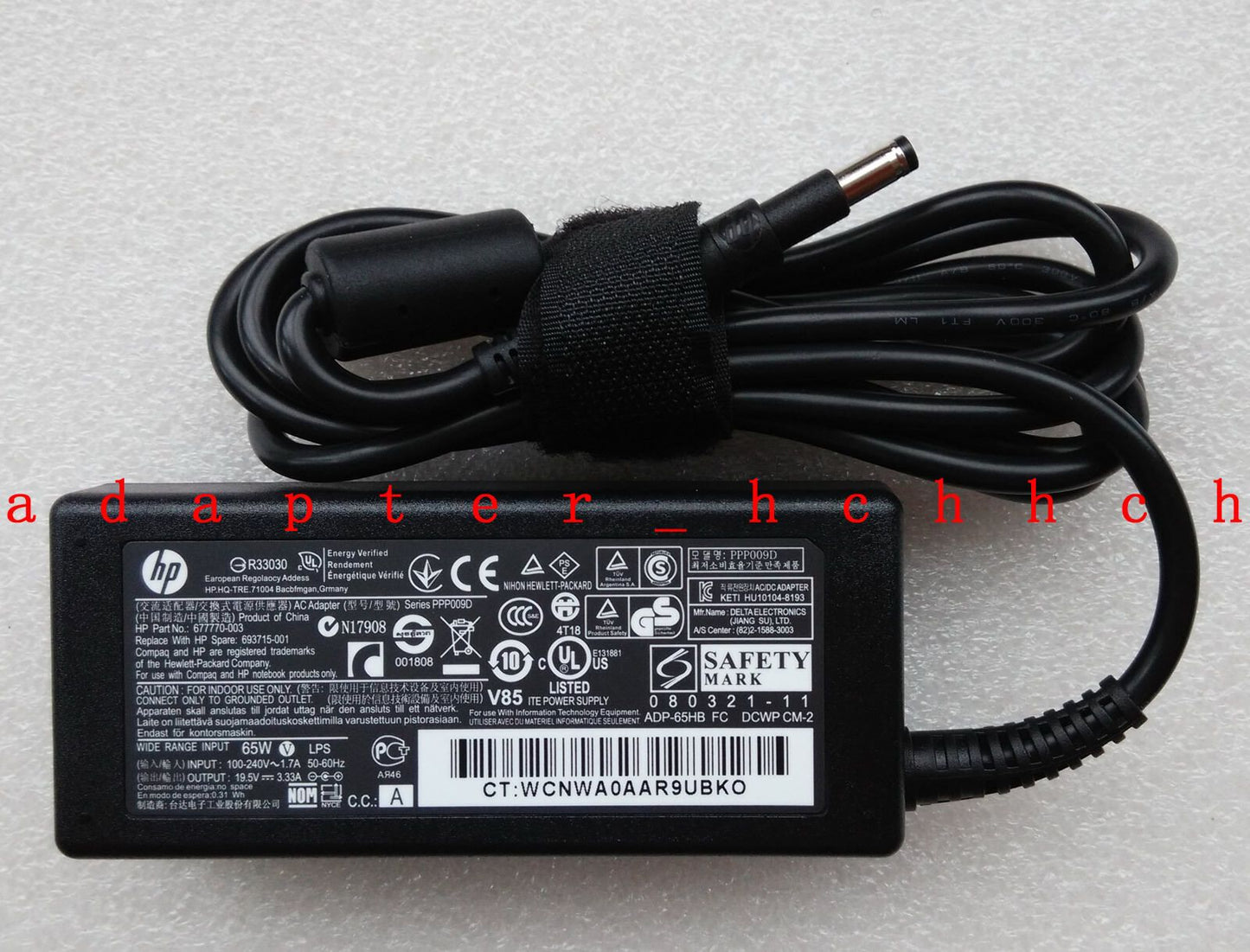 Original OEM HP ENVY 4-1004tu,4-1025tu,4-1028tu,693715-001,677770-003 AC Adapter