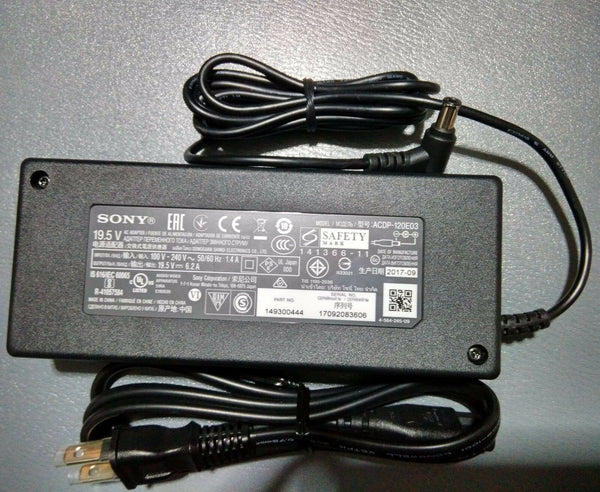 Sony 120W AC Adapter for VAIO PCG-2F1L,PCG-2F2L PCG-2F1P,VGP-AC19V15,ACDP-120D03